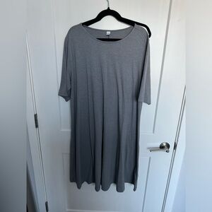 A-Line Jersey midi dress